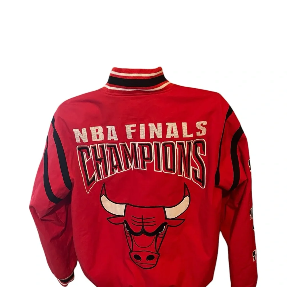 Red NBA Finals Champions Jacket - Picture 4 of 8